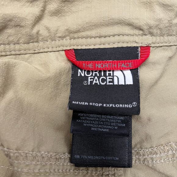 The North Face Tan Mens 36 Nylon Khaki Utility Cargo Hiking Gorpcore Shorts‎ - Picture 4 of 12